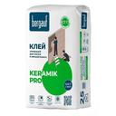 Клей для плитки/ керамогранита Bergauf Keramik Pro усиленный серый (класс C1 T) 25 кг