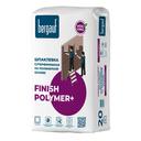 Шпаклевка полимерная Bergauf Finish Polymer+ суперфинишная белая 20 кг