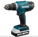 Дрель шуруповерт аккумуляторная MAKITA DF488DWE, 18B,13мм,2*1.5АчLi-Ion/G-тип,42/24Нм,0-400/1400об/мин,кейс 13105