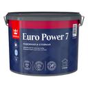 Краска моющаяся интерьерная Tikkurila Euro Power 7 белая база А (9 л)