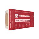 Вата минеральная ROCKWOOL  ЛАЙТ БАТС ОПТИМА 50х600х1000 6м2