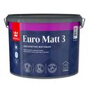 Краска ВД Tikkurila Euro Matt 3 Интерьерная база А 9л