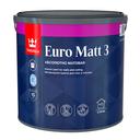 Краска интерьерная Tikkurila Euro Matt 3 база А белая 2,7 л