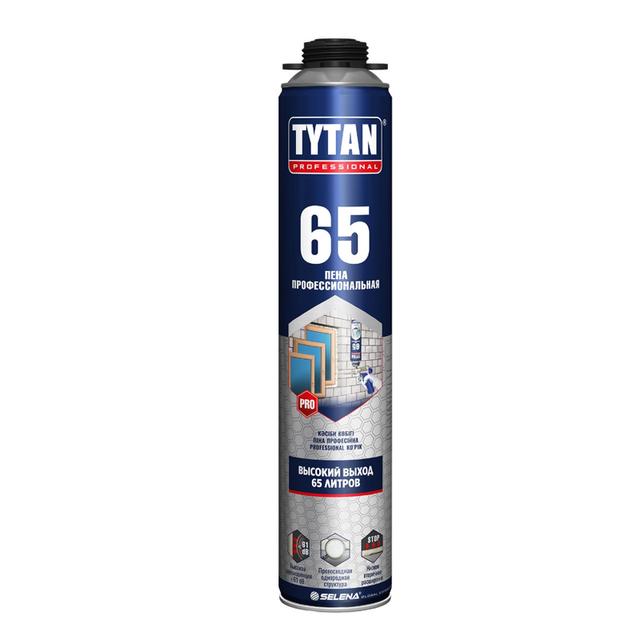 Пена монтажная Tytan Professional 65 профессиональная 750 мл